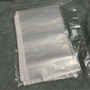 25 Count  8.5”x14” Legal Size Sheet Protectors